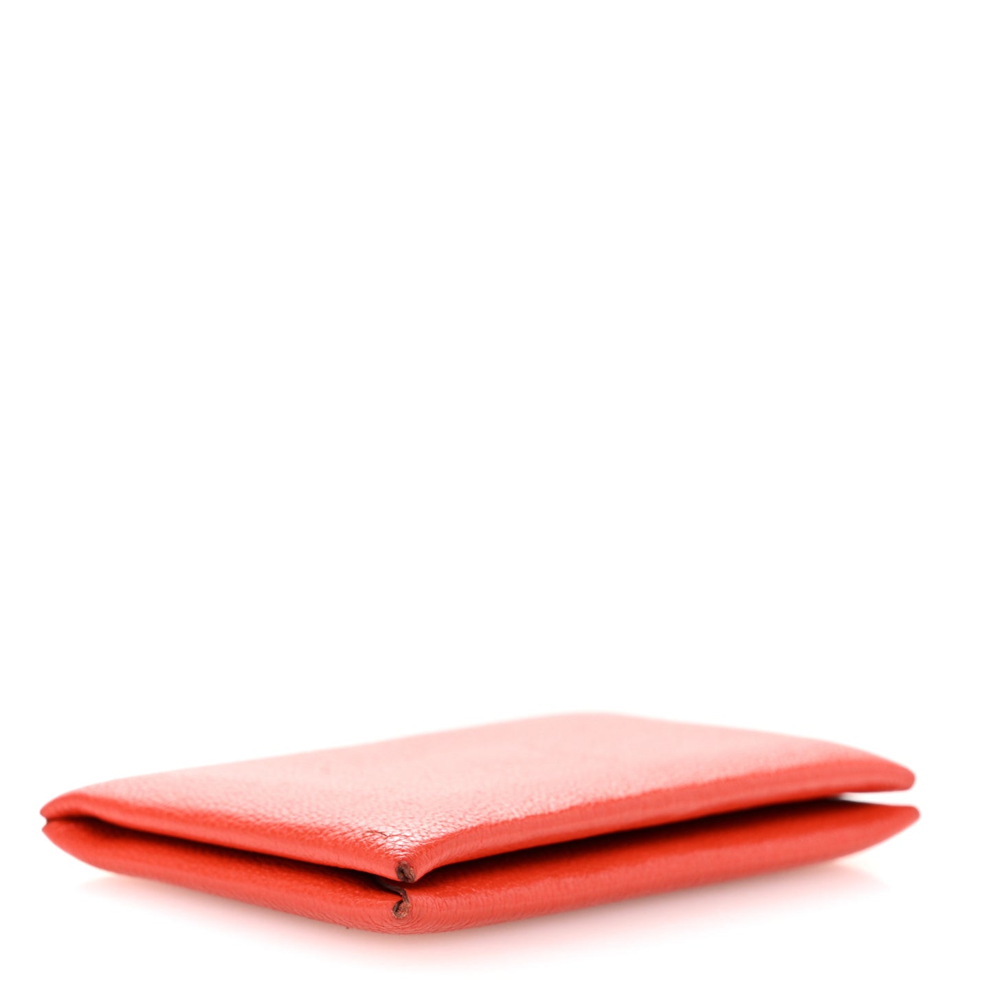 Chevre Mysore Calvi Card Case Capucine
