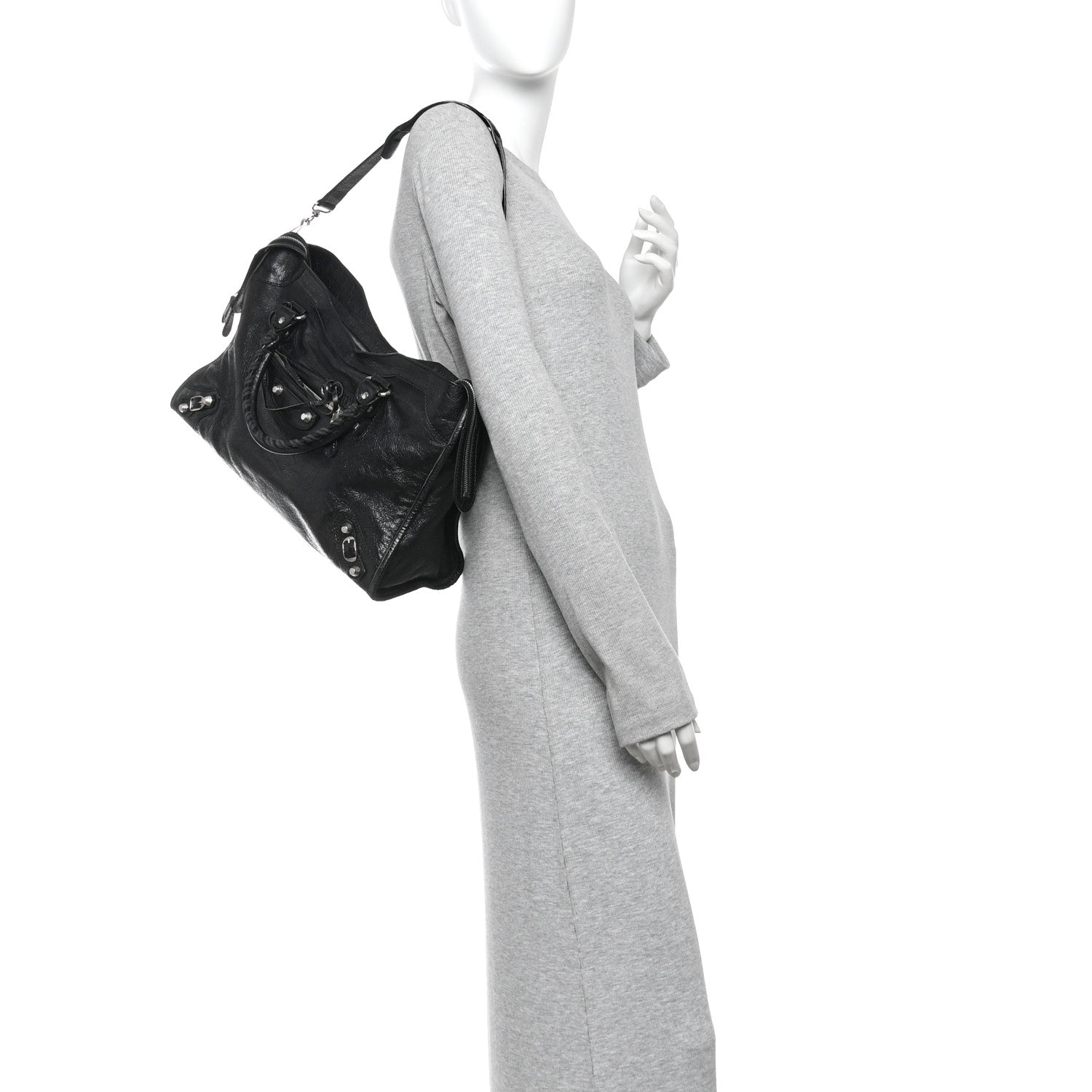 Balenciaga Agneau Giant 12 Silver Hardware City Black 2 of 11