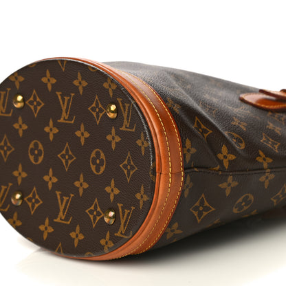 Louis Vuitton Monogram Petit Bucket 23 9 of 33
