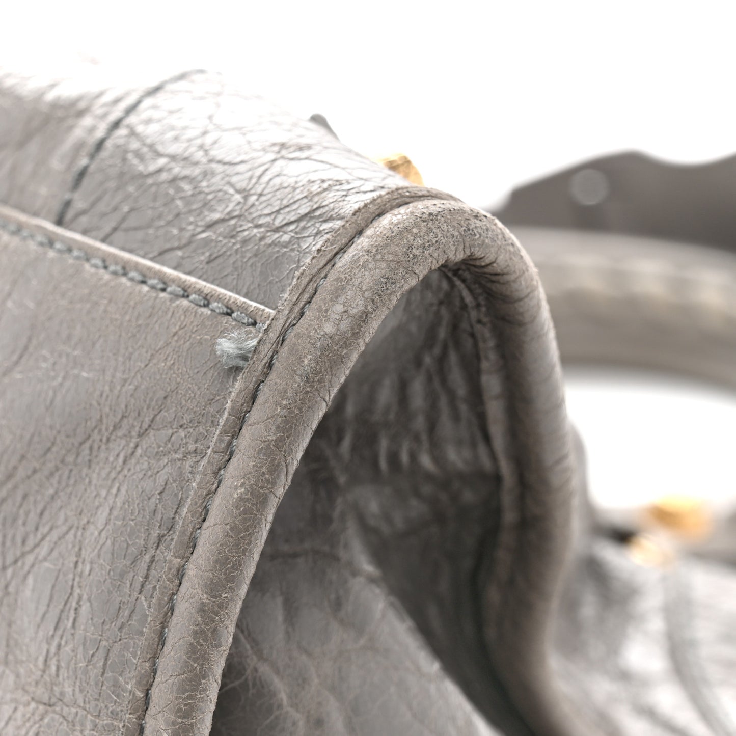 Agneau Giant 12 Gold Hardware Part Time Gris Pyrite
