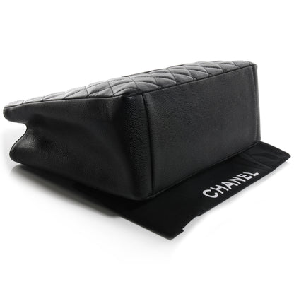 Chanel Caviar Grand Shopping Tote GST Black 4 of 7