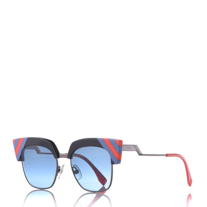 Fendi Cat Eye Sunglasses FF 0241/S Black Multicolor 1 of 6