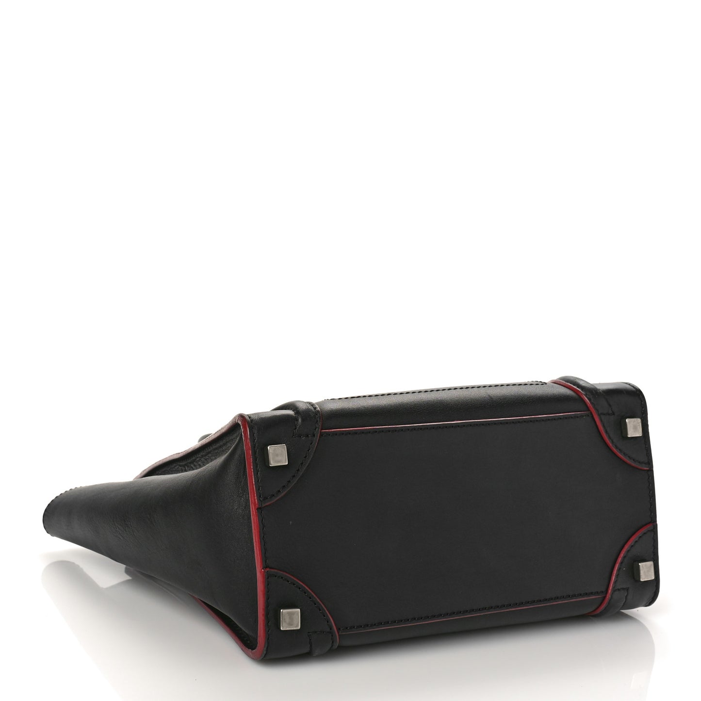 Smooth Calfskin Micro Luggage Black