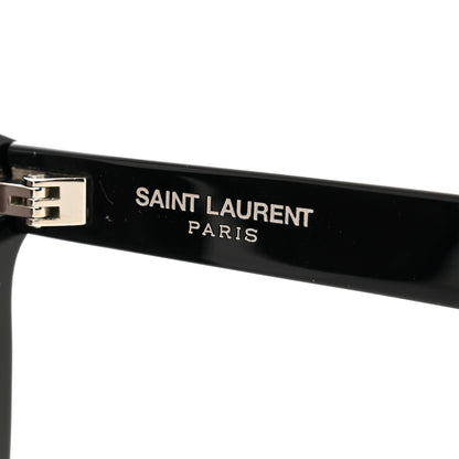 Saint Laurent Acetate Square Sunglasses SL 51 Black 6 of 8