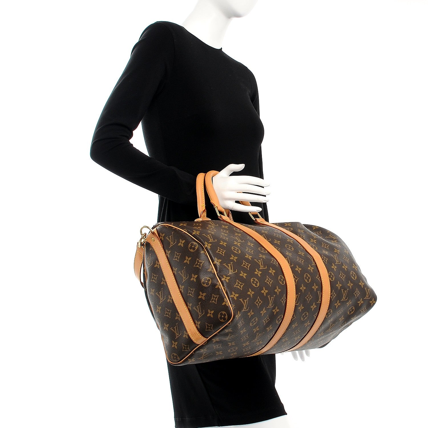 Louis Vuitton Monogram Keepall Bandouliere 45 3 of 8