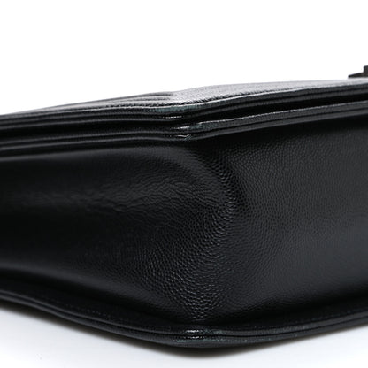 Chanel Caviar Quilted Large Boy Flap Black 9 of 10