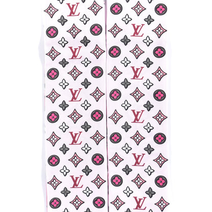 Louis Vuitton Silk Monogram Street Bandeau Rose 3 of 4