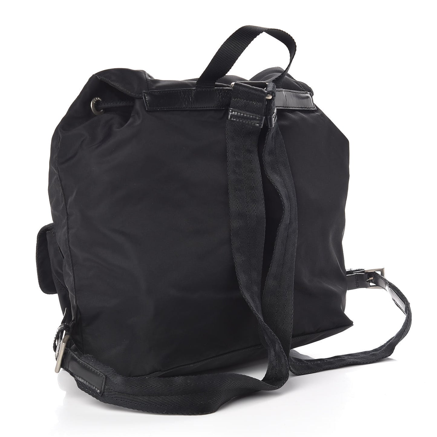 Nylon Vela Medium Backpack Black