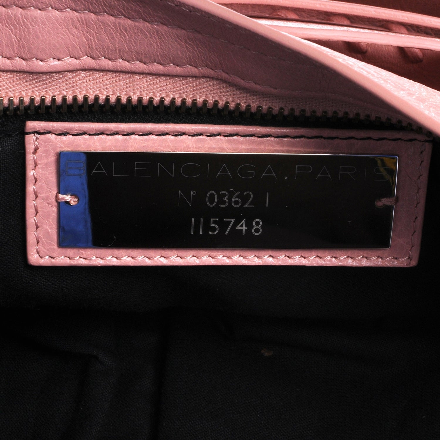 Balenciaga Agneau Classic Hardware City Rose Peach 6 of 8