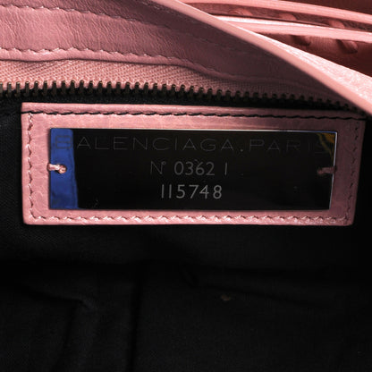 Balenciaga Agneau Classic Hardware City Rose Peach 6 of 8