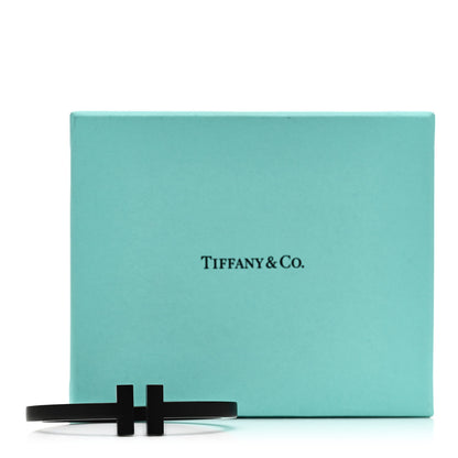 Tiffany Black-Coated Stainless Steel T Square Bracelet 4 of 4
