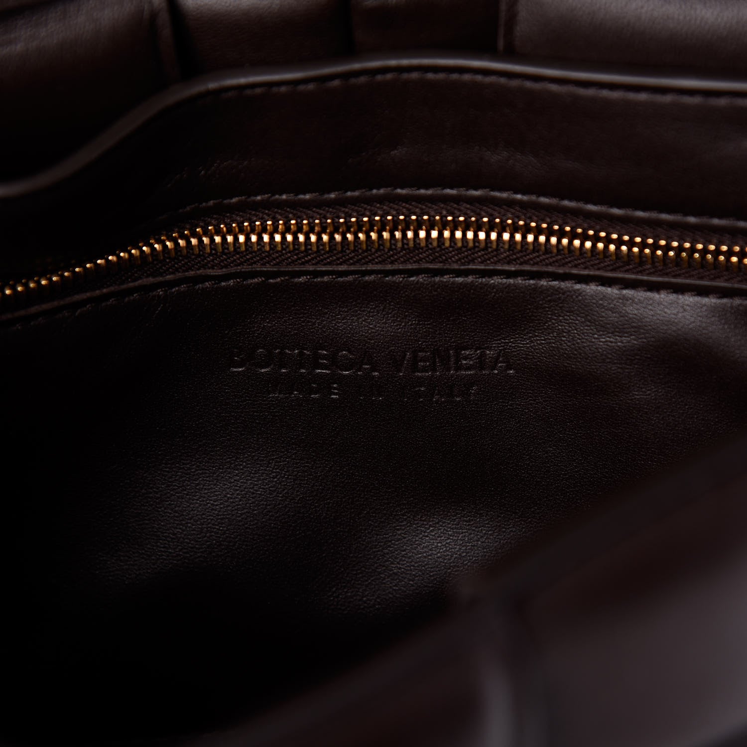 Bottega Veneta Lambskin Maxi Intreccio Padded Chain Cassette Crossbody Bag Black 6 of 9