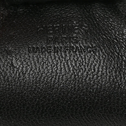 Hermes Milo Lambskin Grigri Rodeo Horse Bag Charm PM So Black 4 of 5