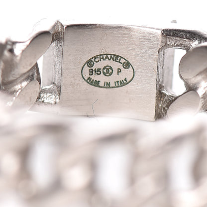 Chanel Chain CC Ring 6 Silver 4 of 5