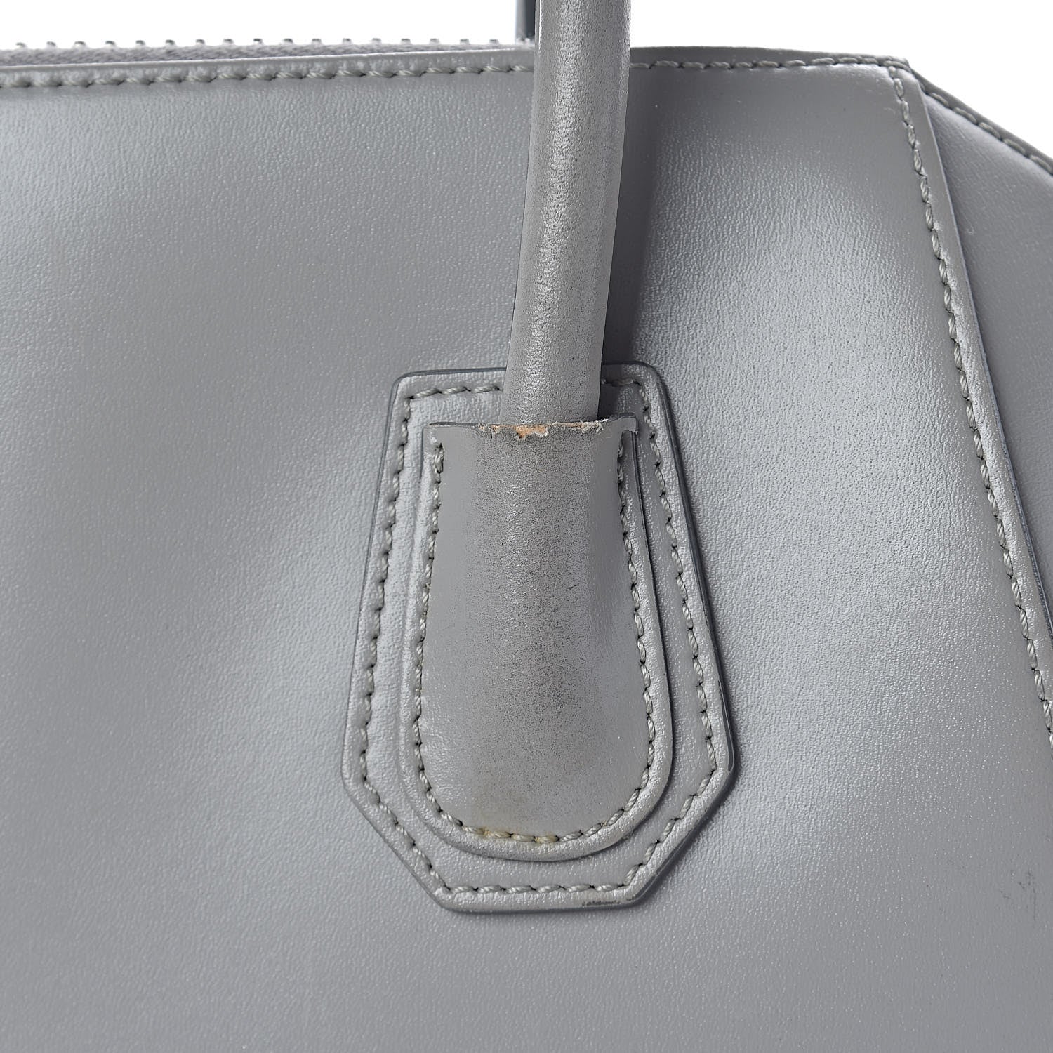 Givenchy Shiny Lord Calfskin Small Antigona Pearl Grey 11 of 19