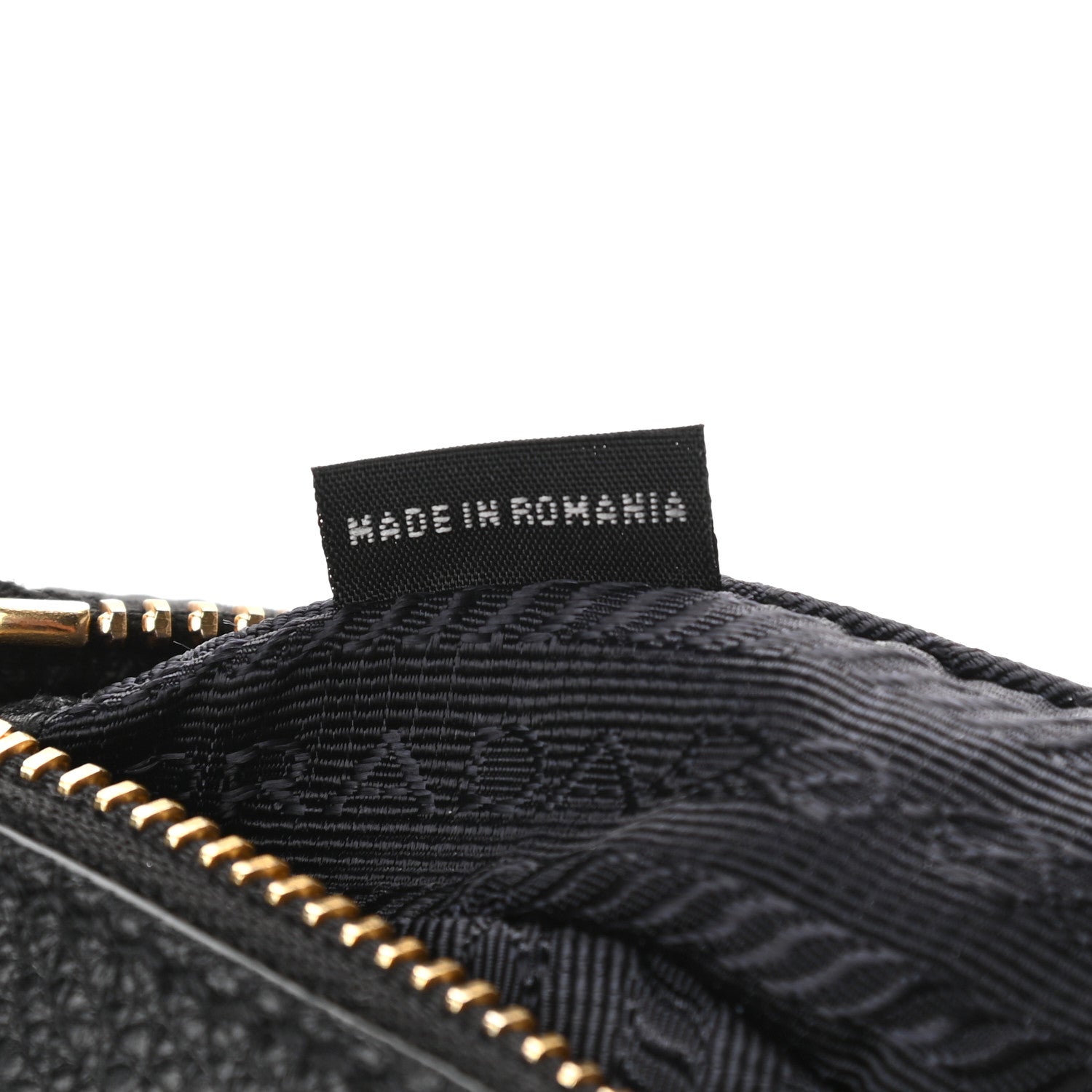 Prada Vitello Daino Small Belt Bag Black 6 of 10