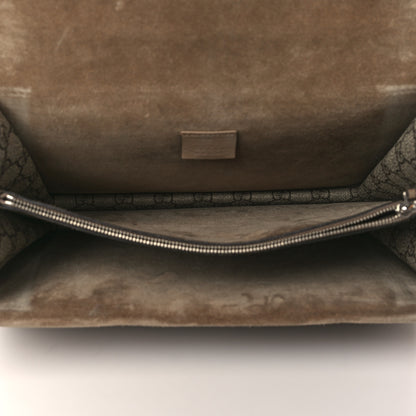 Gucci GG Supreme Monogram Bee Embroidered Medium Dionysus Shoulder Bag Taupe 5 of 8