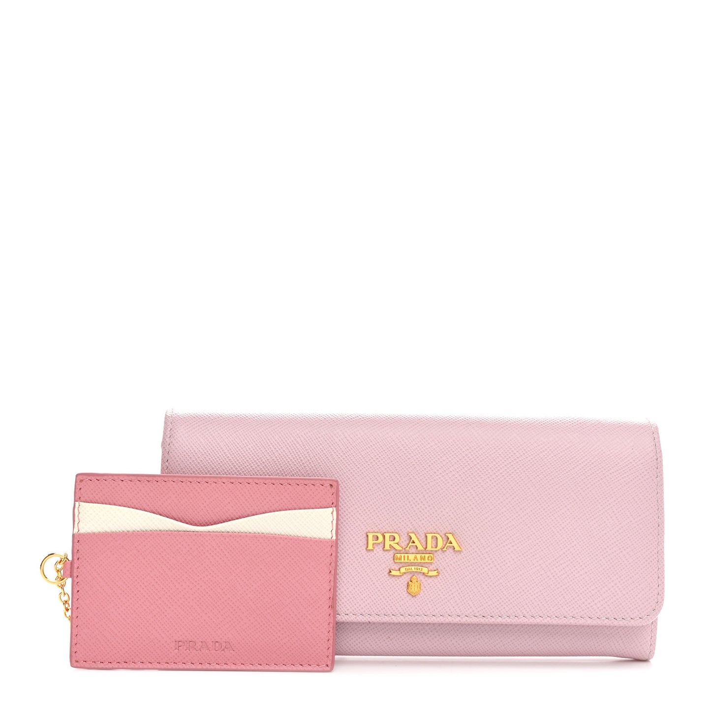 Saffiano Metal Continental Flap Wallet Orchidea