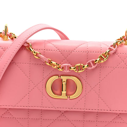 Christian Dior Lambskin Macrocannage Mini Miss Caro Bag Pink 7 of 9