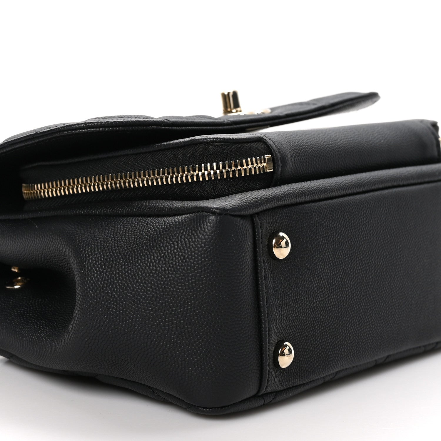 Chanel Caviar Quilted Medium Business Affinity Flap Black 10 of 12