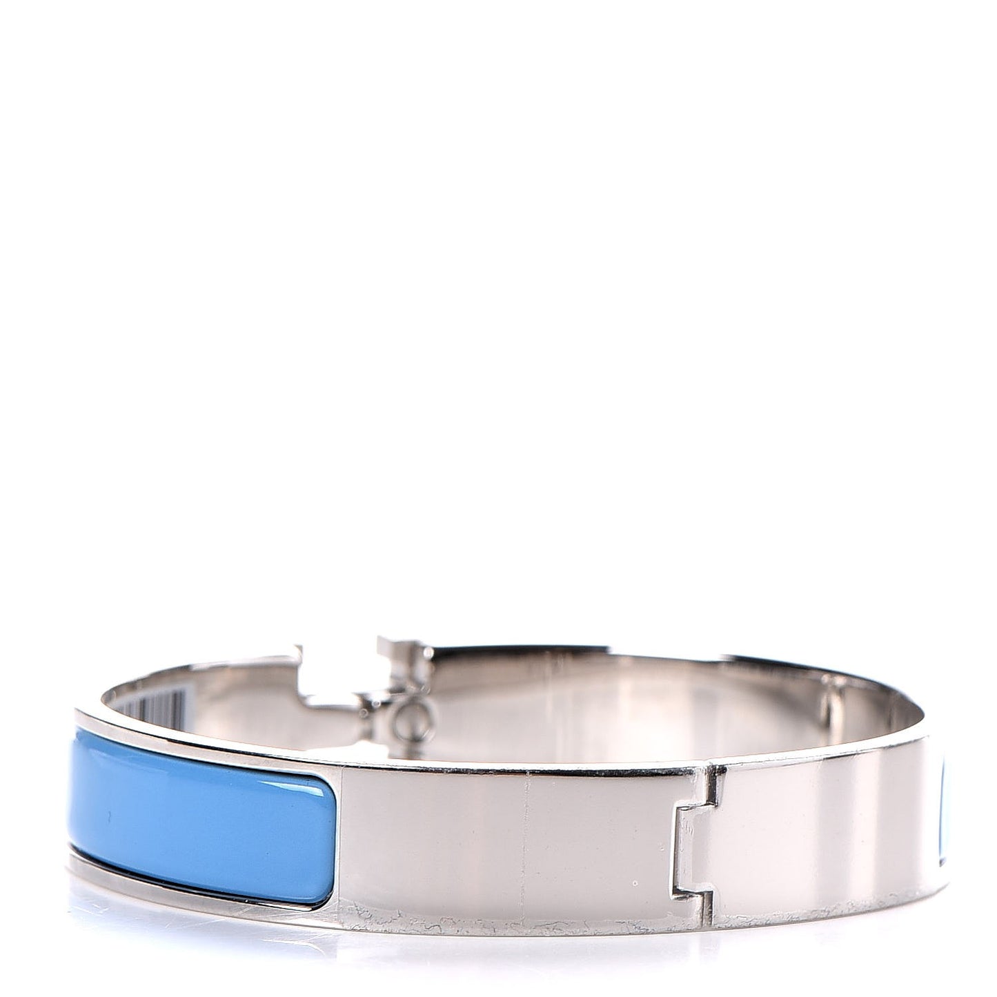 Enamel Narrow Clic Clac H Bracelet GM Bleu Cielo