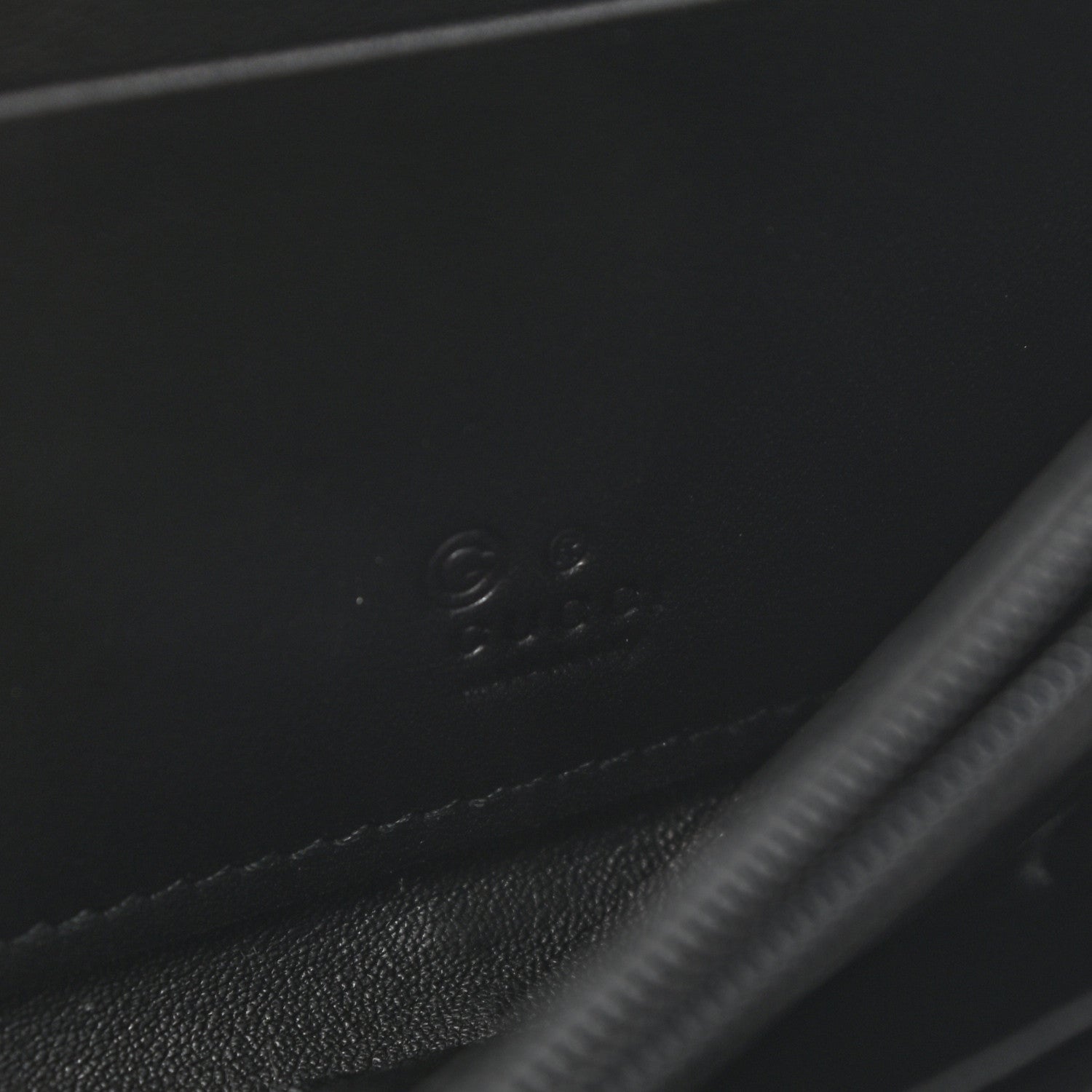 Gucci Guccissima Donna Long Wallet Black 6 of 9