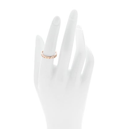 Chanel 18K Beige Gold Mini Coco Crush Ring 55 7.25 2 of 5