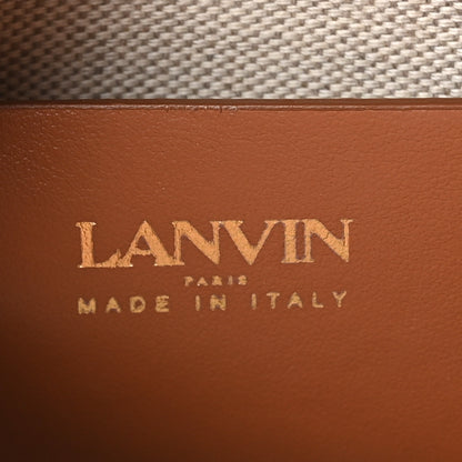Lanvin Calfskin Canvas 3D JL Printed Nano In & Out Tote Pink 6 of 9