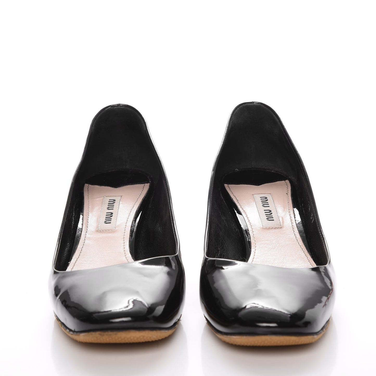 Patent Crystal Heel Pumps 37 Black