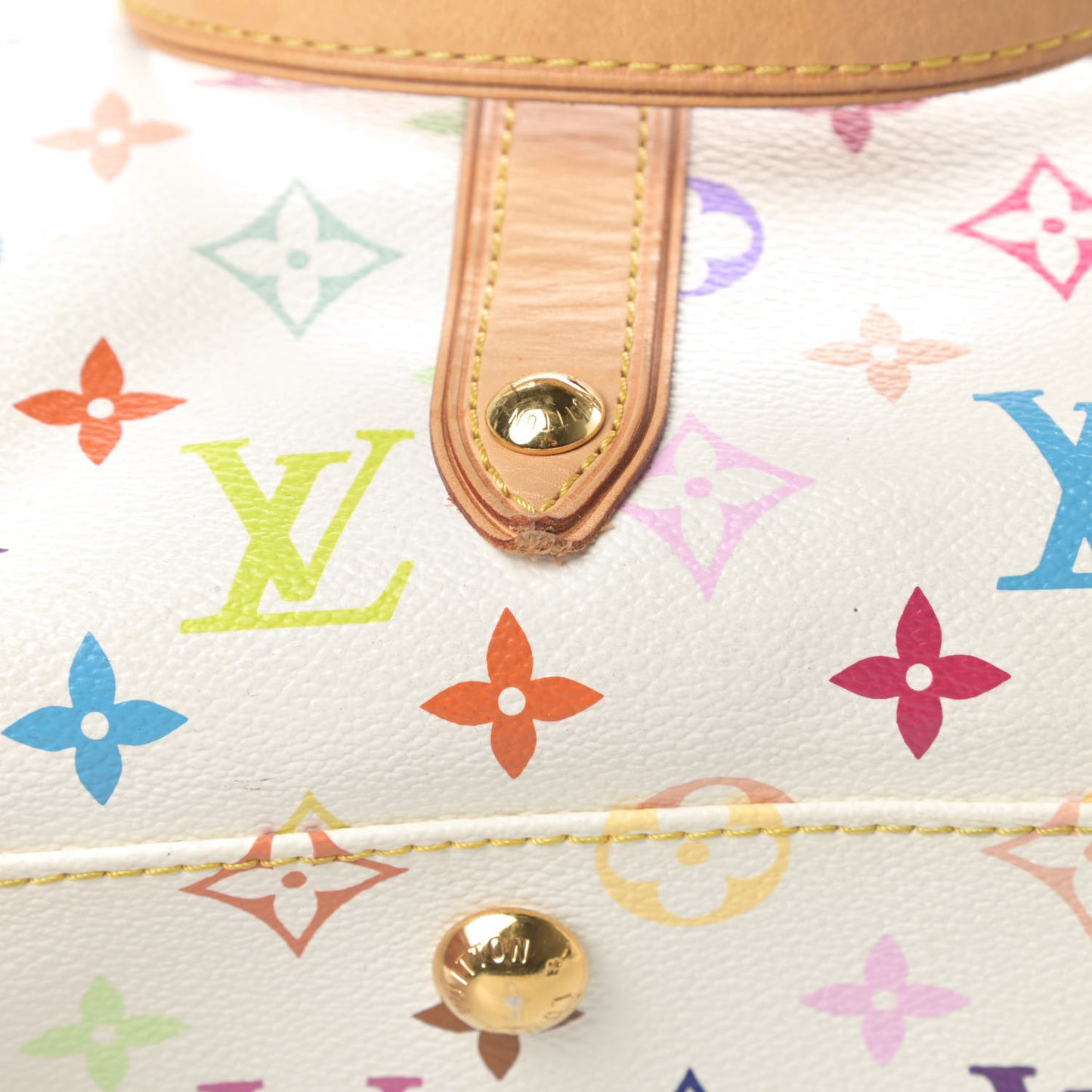 Monogram Multicolor Aurelia MM White