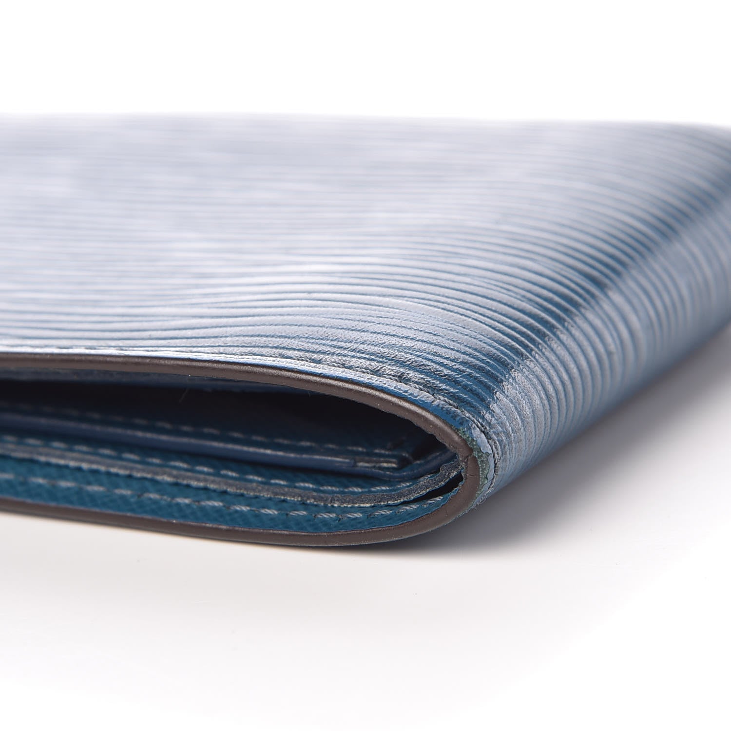 Louis Vuitton Epi Multiple Wallet Blue Celeste 10 of 11