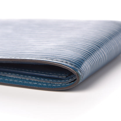 Louis Vuitton Epi Multiple Wallet Blue Celeste 10 of 11