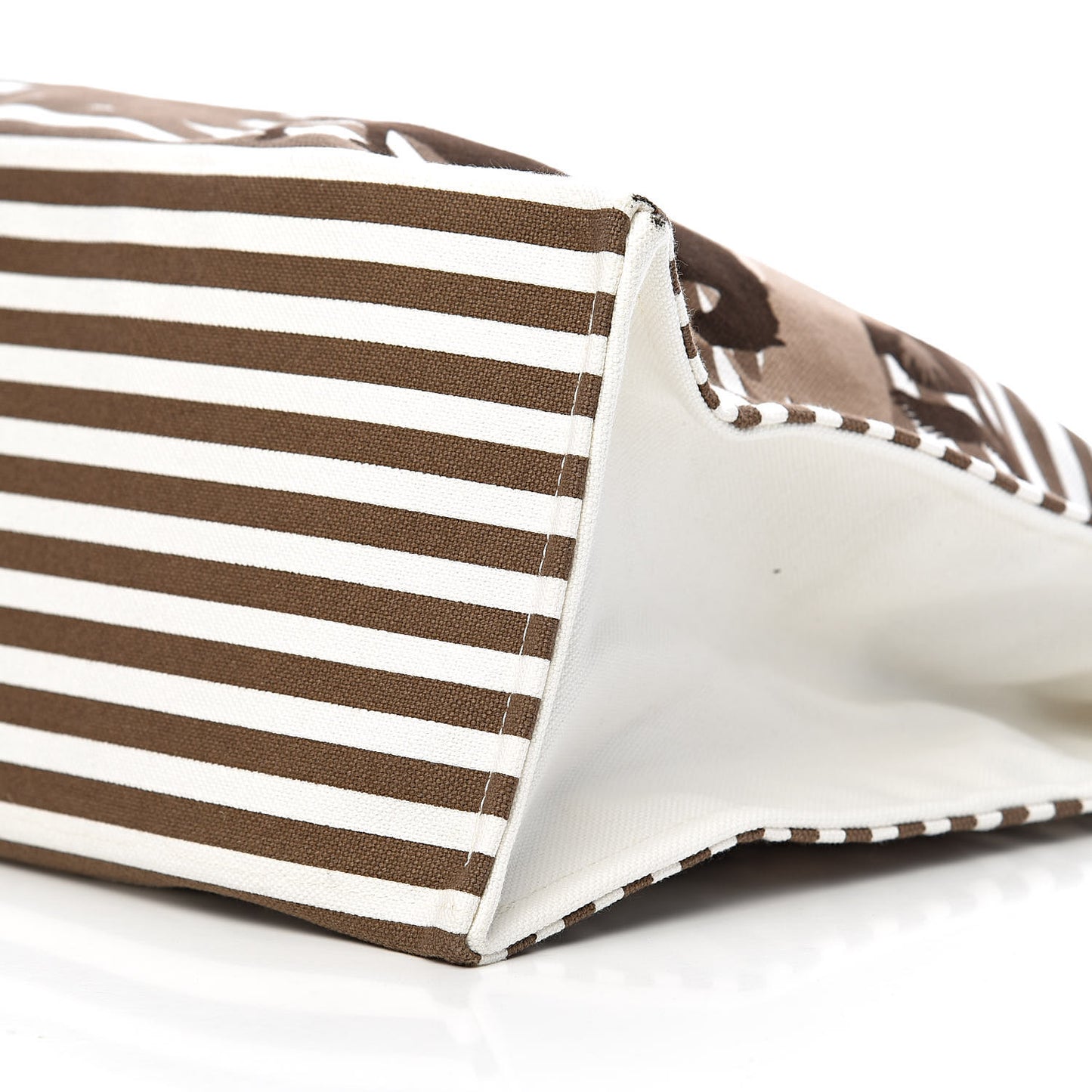 Cotton Canvas Chevaux En Camouflage Beach Bag