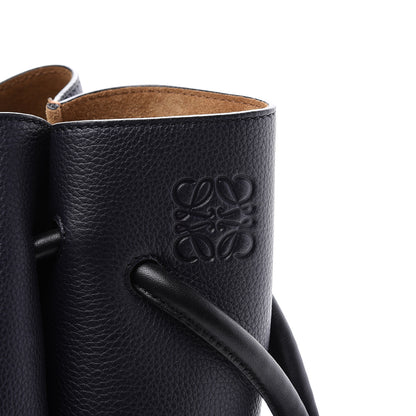 Loewe Calfskin Small Flamenco Knot Bag Midnight Blue Black 8 of 9