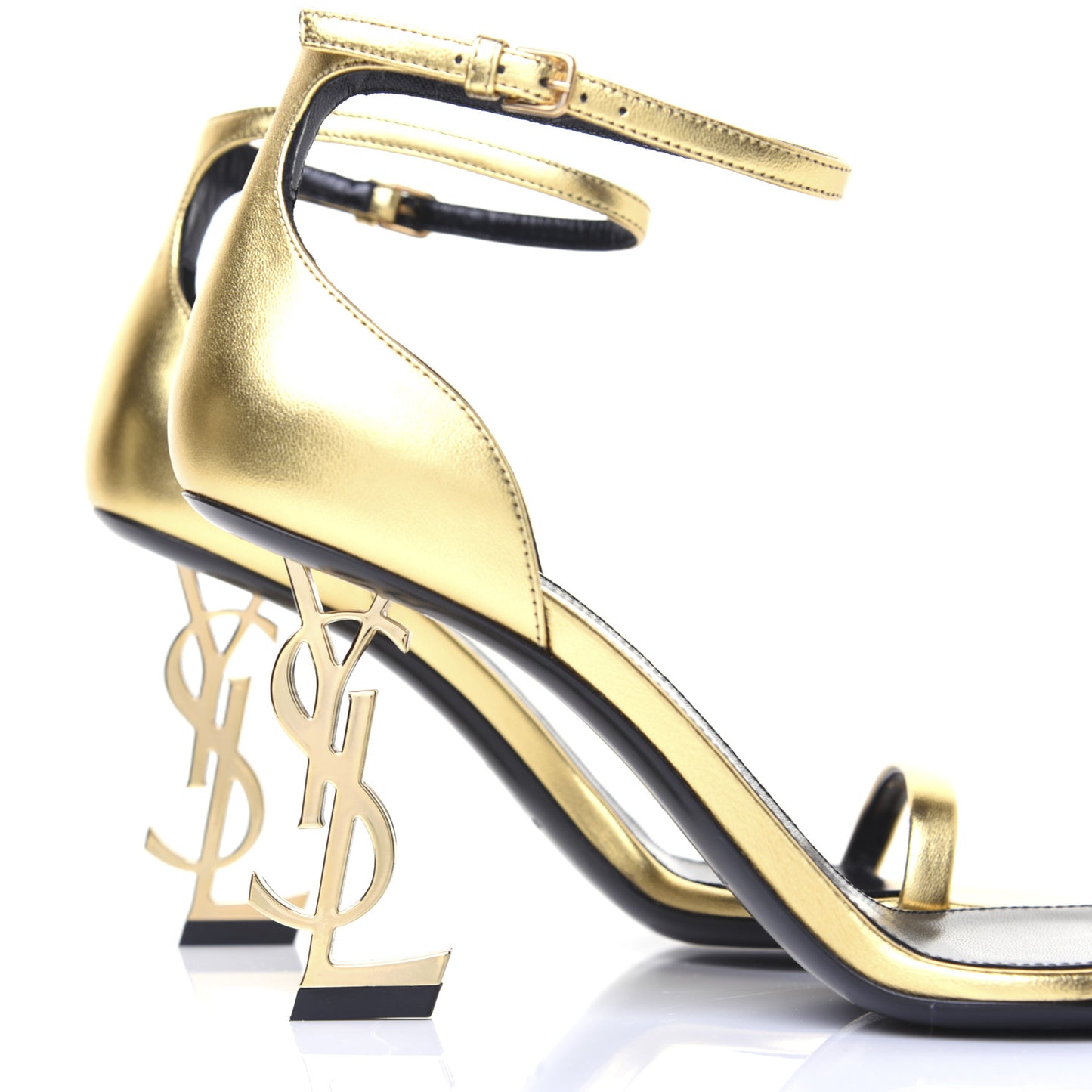 Calfskin Opyum Sandals 37 Oro