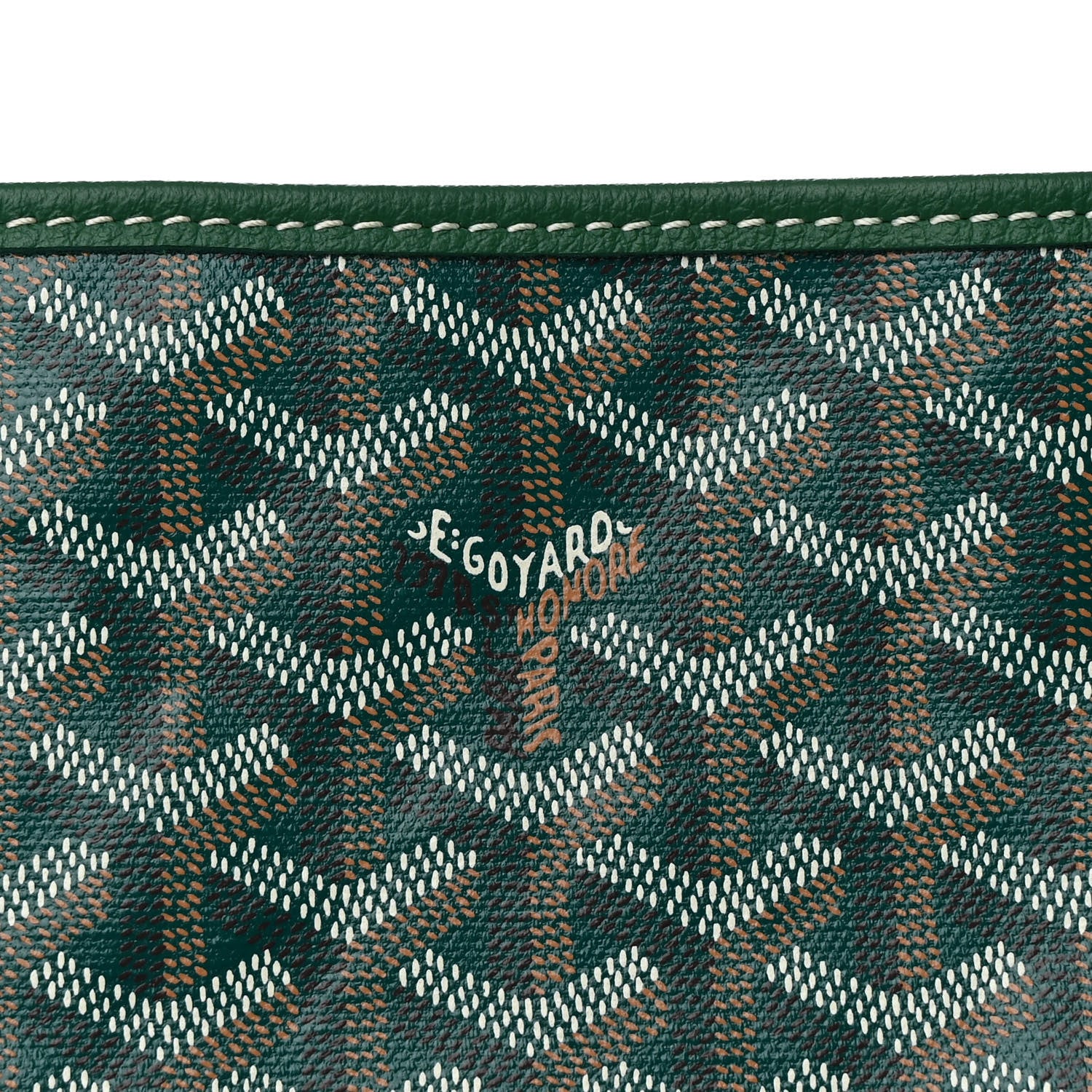 Goyard Goyardine Saint Louis PM Green 10 of 12