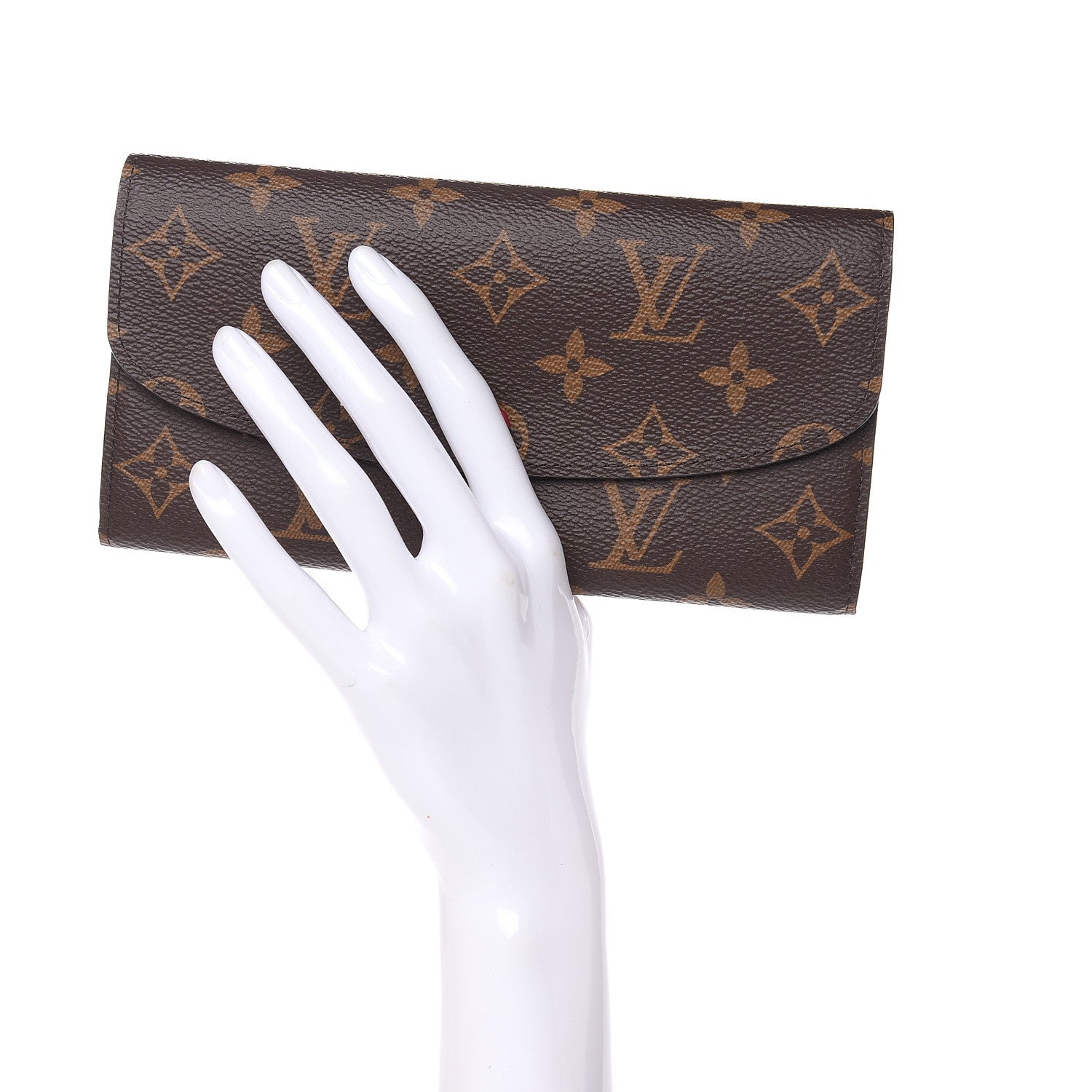 Louis Vuitton Monogram Emilie Wallet Fuchsia 2 of 8