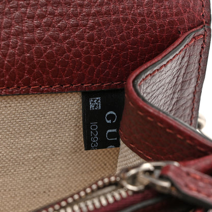 Gucci Dollar Calfskin Crystal Small Dionysus Shoulder Bag Vintage Bordeaux 7 of 13