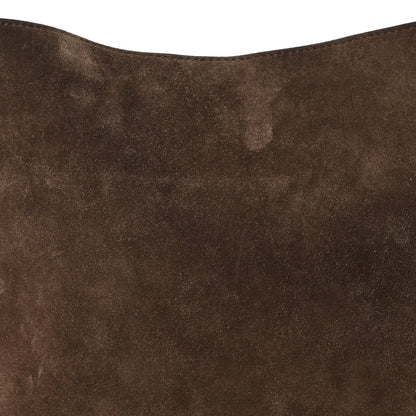 Khaite Suede Calfskin Frida Tote Brown 8 of 10