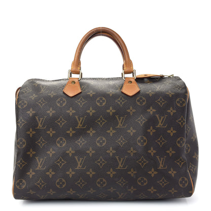 Louis Vuitton Monogram Speedy 35 1 of 10