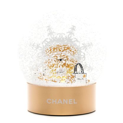 Chanel Glass N°5 Perfume Bottle Snow Globe 1 of 8