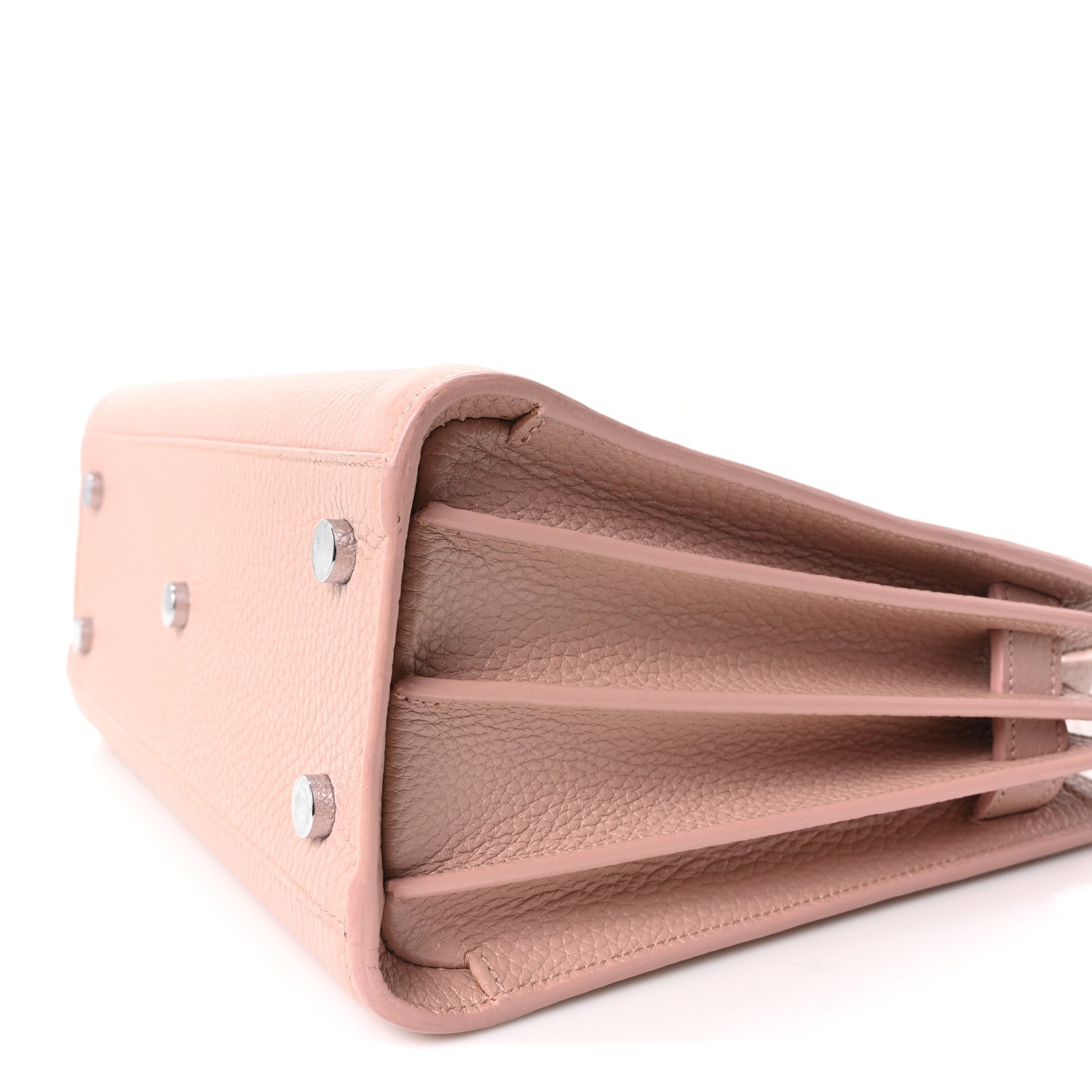 Saint Laurent Grained Calfskin Baby Sac De Jour Antique Rose 9 of 10