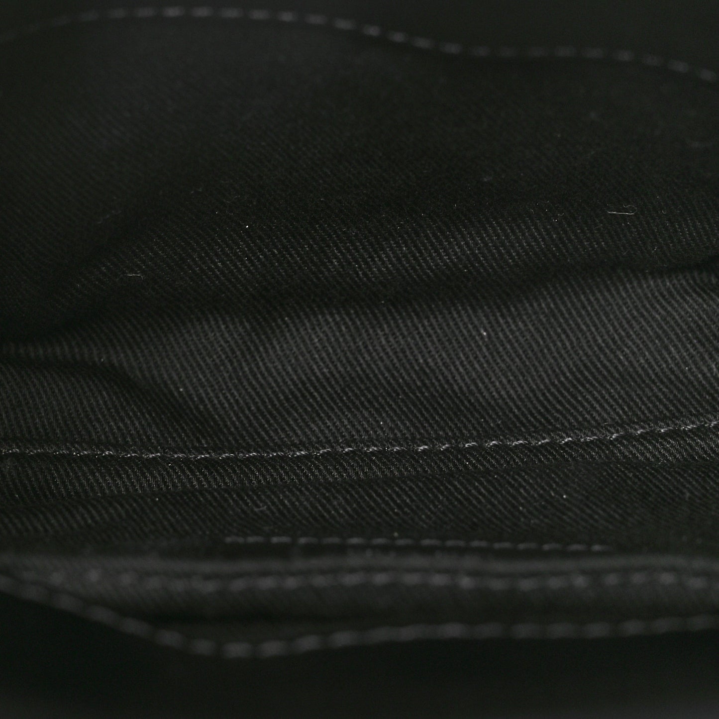 Calfskin Quilted CC Uniform Flap Belt Bag Black
