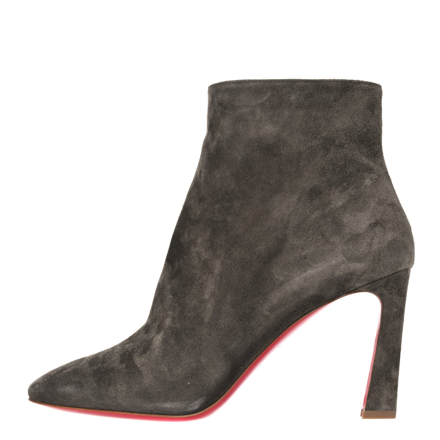 Suede So Eleonor Ankle Booties 39.5 Gray
