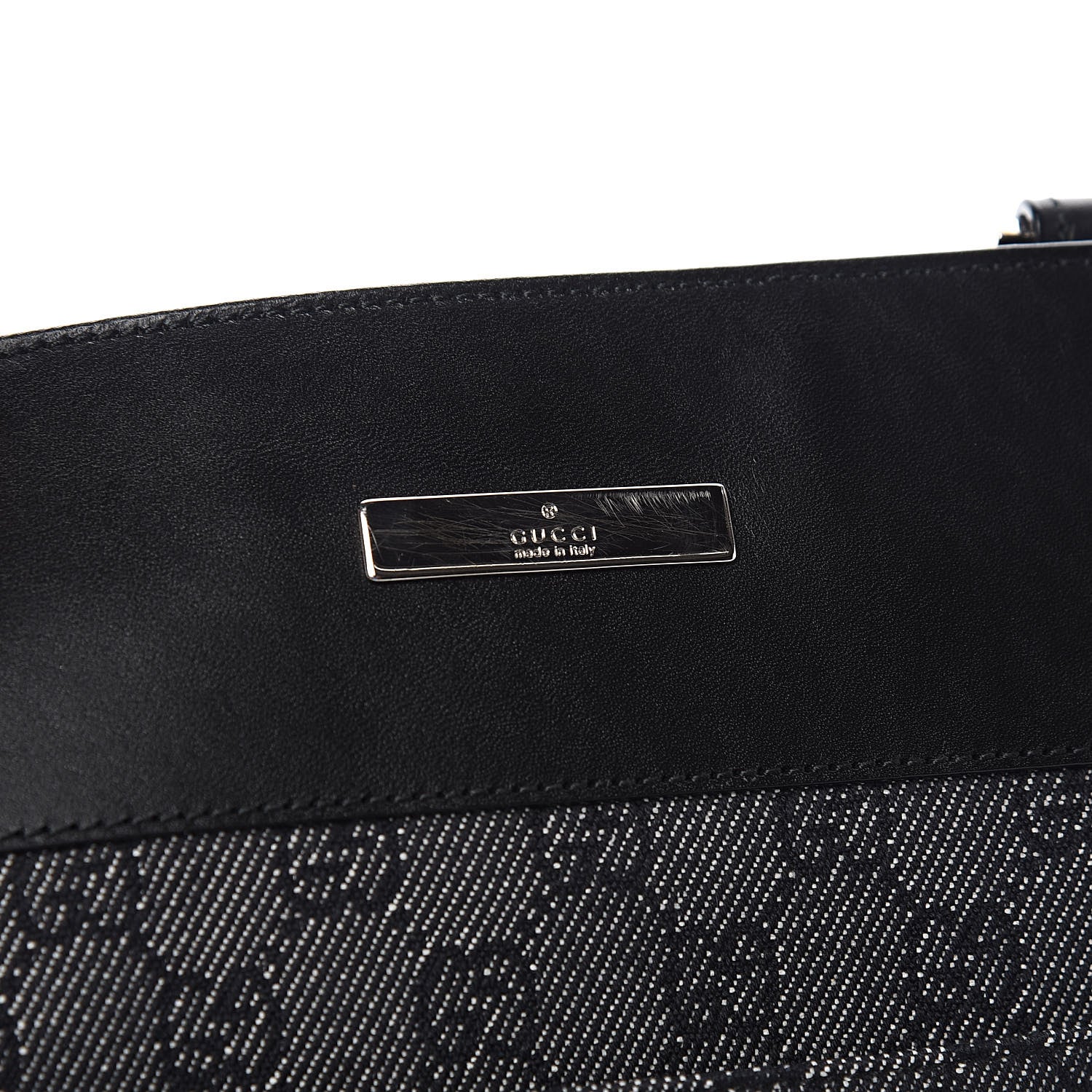 Gucci GG Monogram Messenger Crossbody Bag Black 11 of 11