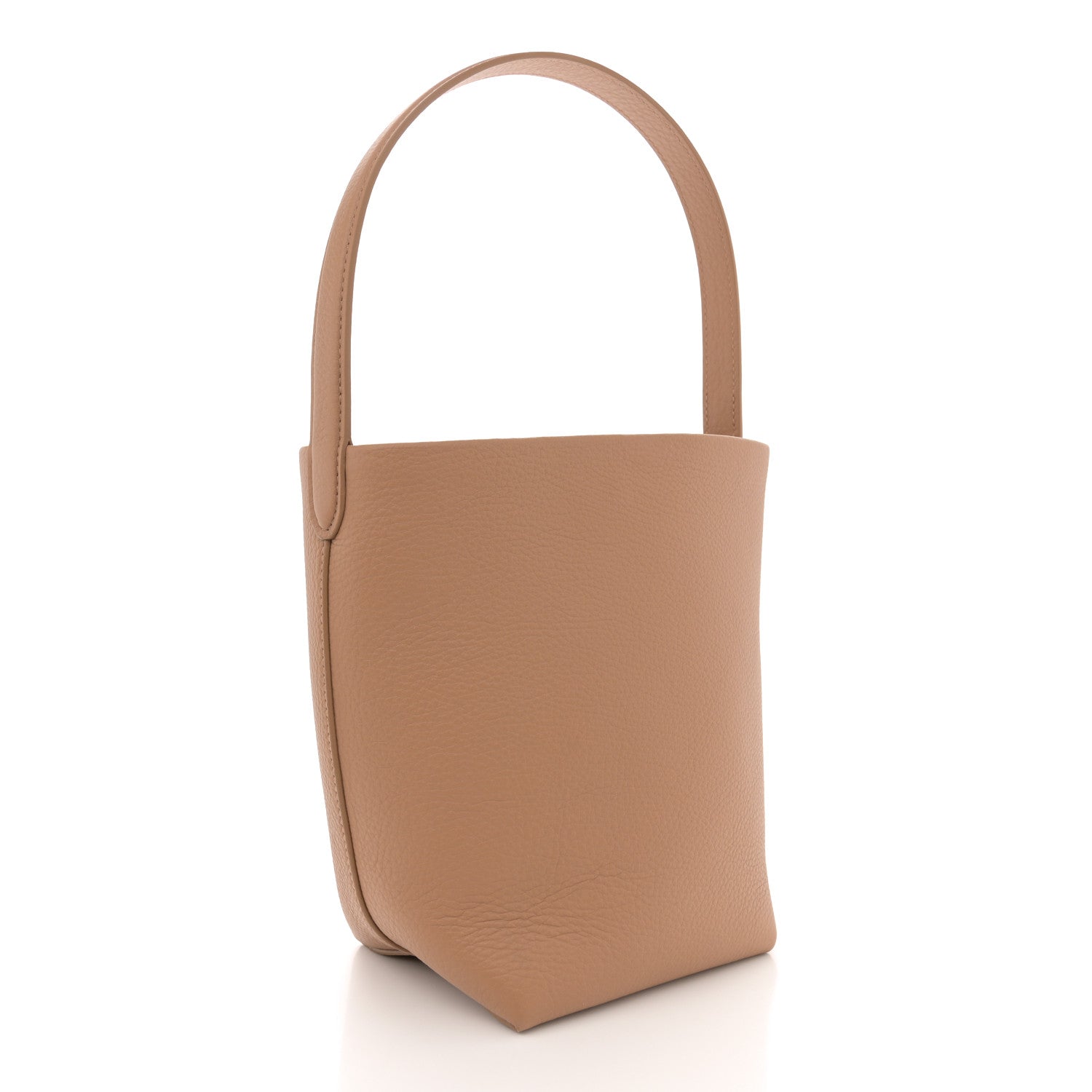 The Row Grained Calfskin Small N/S Park Tote Cinnamon 3 of 10