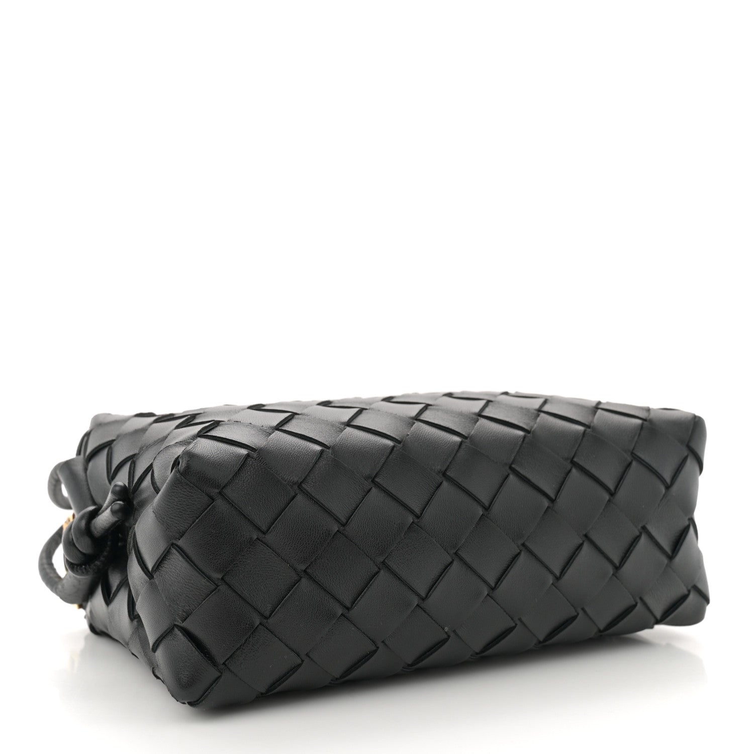 Bottega Veneta Nappa Intrecciato Mini Loop Camera Bag Black 4 of 9
