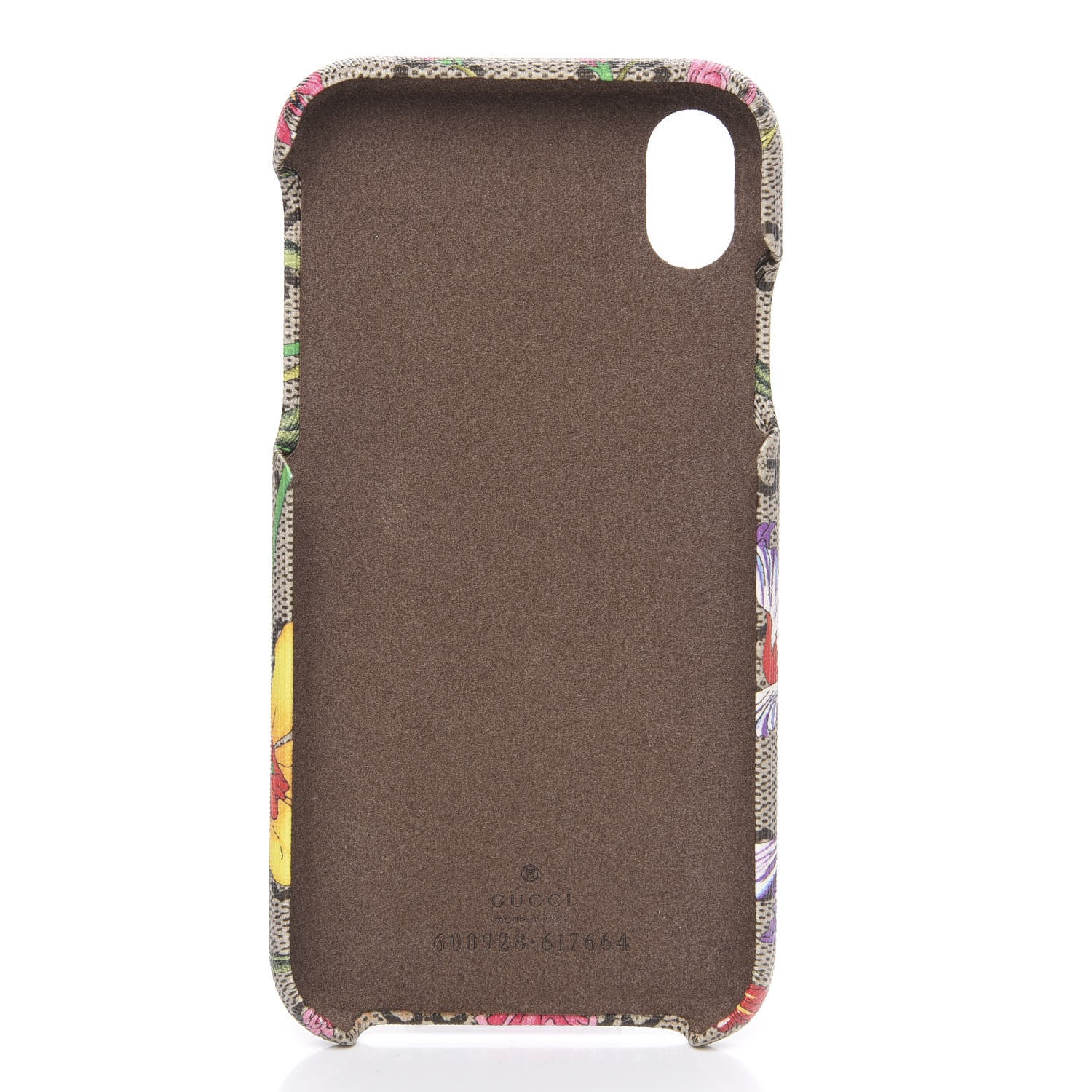 Gucci GG Supreme Monogram Flora Ophidia iPhone XR Case 2 of 5