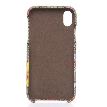Gucci GG Supreme Monogram Flora Ophidia iPhone XR Case 2 of 5