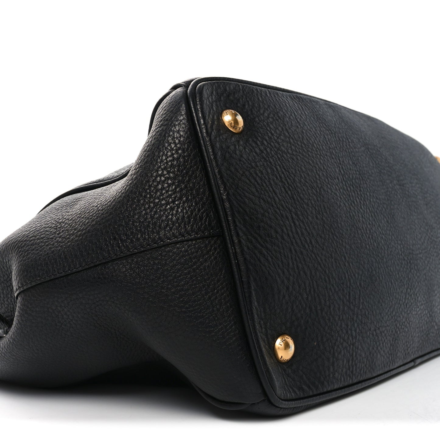 Vitello Daino Tote Black